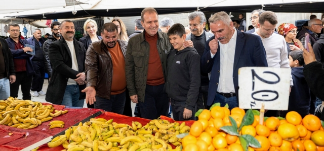 BAŞKAN SEÇER, HAL MAHALLESİ’NDE PAZAR GEZDİ, VATANDAŞI DİNLEDİ...