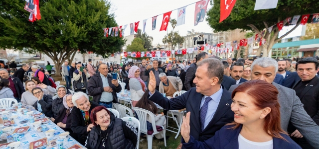 BAŞKAN SEÇER, SİLİFKE’DE İFTARA KATILDI...