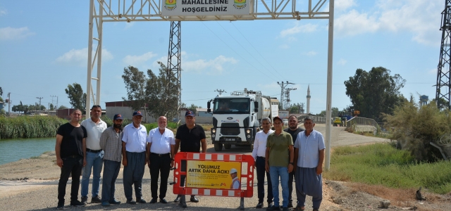 BÜYÜKŞEHİR’DEN TARSUS’TA 3 MAHALLEYE OTOBAN GİBİ YOL...