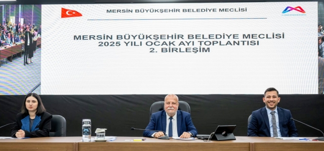 MERSİN BÜYÜKŞEHİR BELEDİYE MECLİSİ OCAK AYI 2. BİRLEŞİMİ İÇİN TOPLANDI...