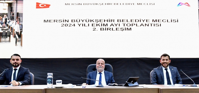 MERSİN BÜYÜKŞEHİR BELEDİYE MECLİSİ’NİN EKİM AYI TOPLANTISI’NIN 2. BİRLEŞİMİ GERÇEKLEŞTİ...