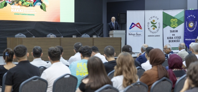 MERSİN BÜYÜKŞEHİR’DEN ‘DÜNYA GIDA VE ETİK GÜNÜ’ PANELİ...