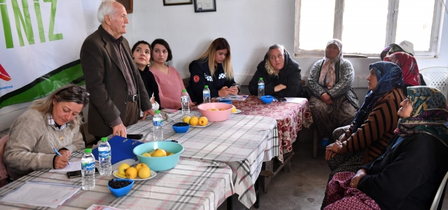 MERSİN BÜYÜKŞEHİR’DEN GÜNDÜZLER MAHALLESİ’NE ORGANİK TARIM EĞİTİMİ...