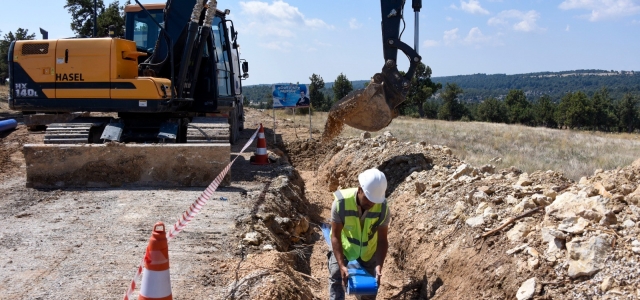 MESKİ, ERDEMLİ’DE İÇME SUYU İYİLEŞTİRME ÇALIŞMALARINA DEVAM EDİYOR...